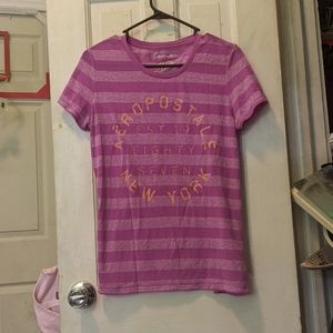 Pink Striped T-shirt